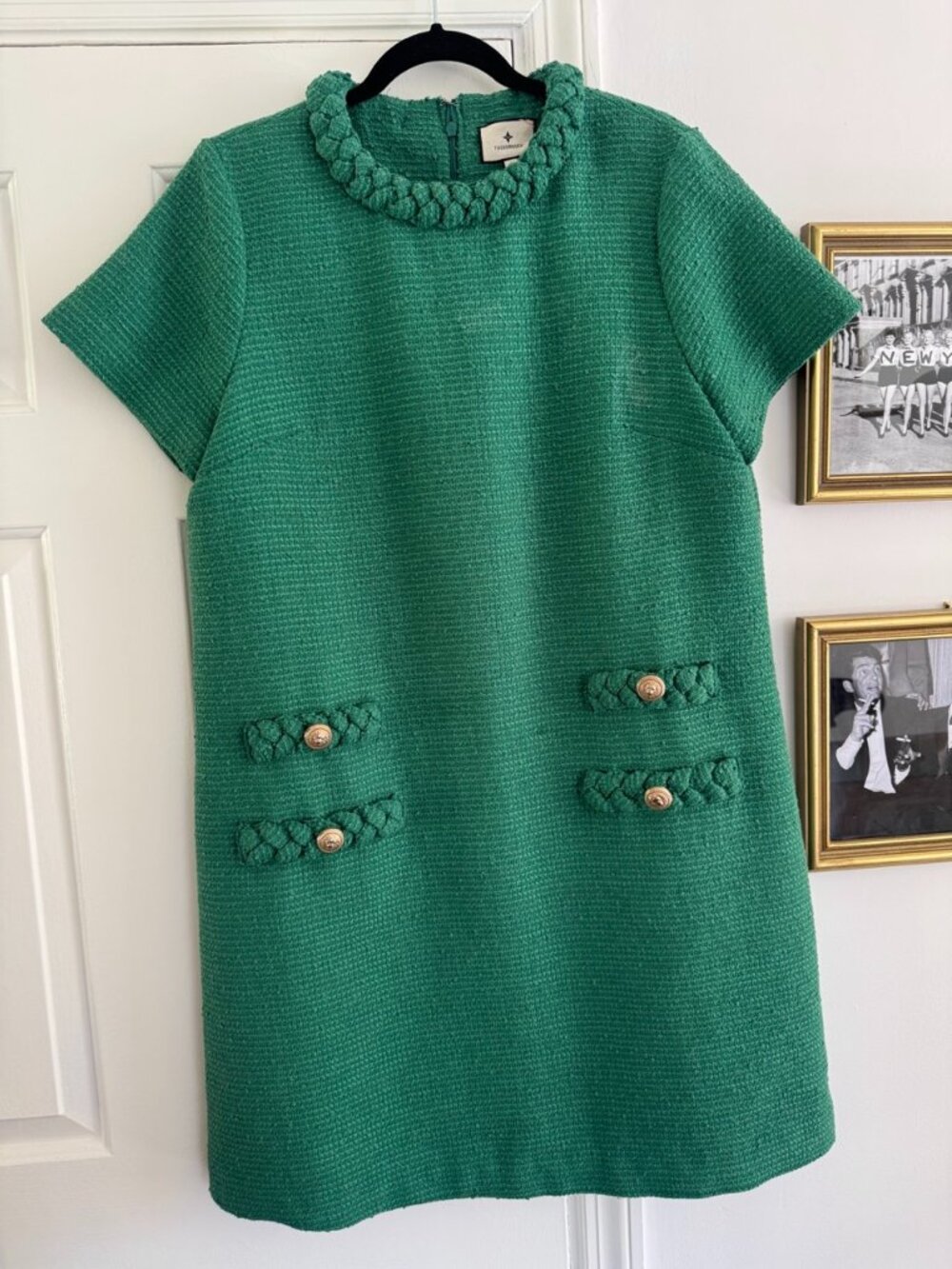 Tuckernuck XL Tweed Green Dress